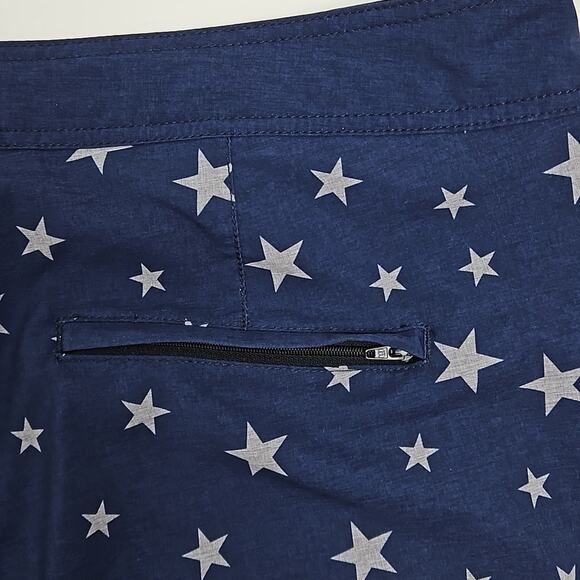 Travis Mathew USA Stars Stripes Swim Board Shorts MINOR FLAWS | Men's 42 - Picture 5 of 16